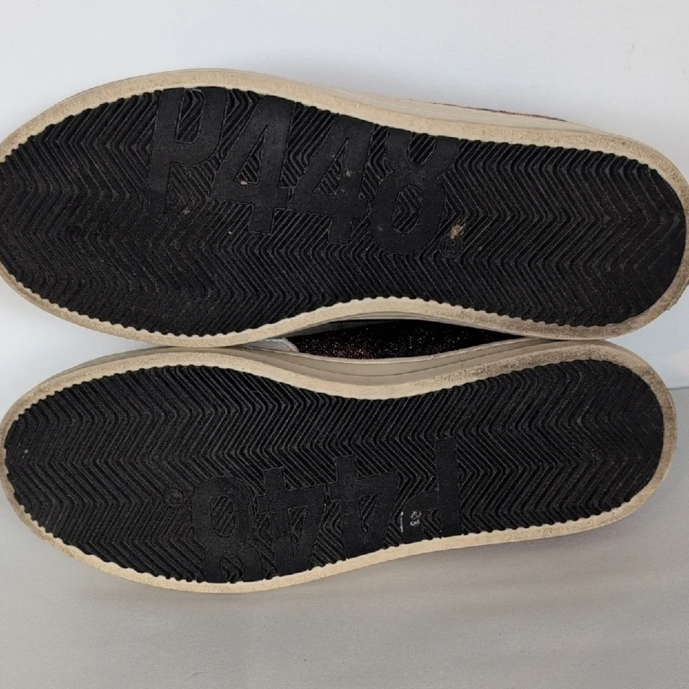 P448 S23 John BL Lace Up Low Top Sneakers